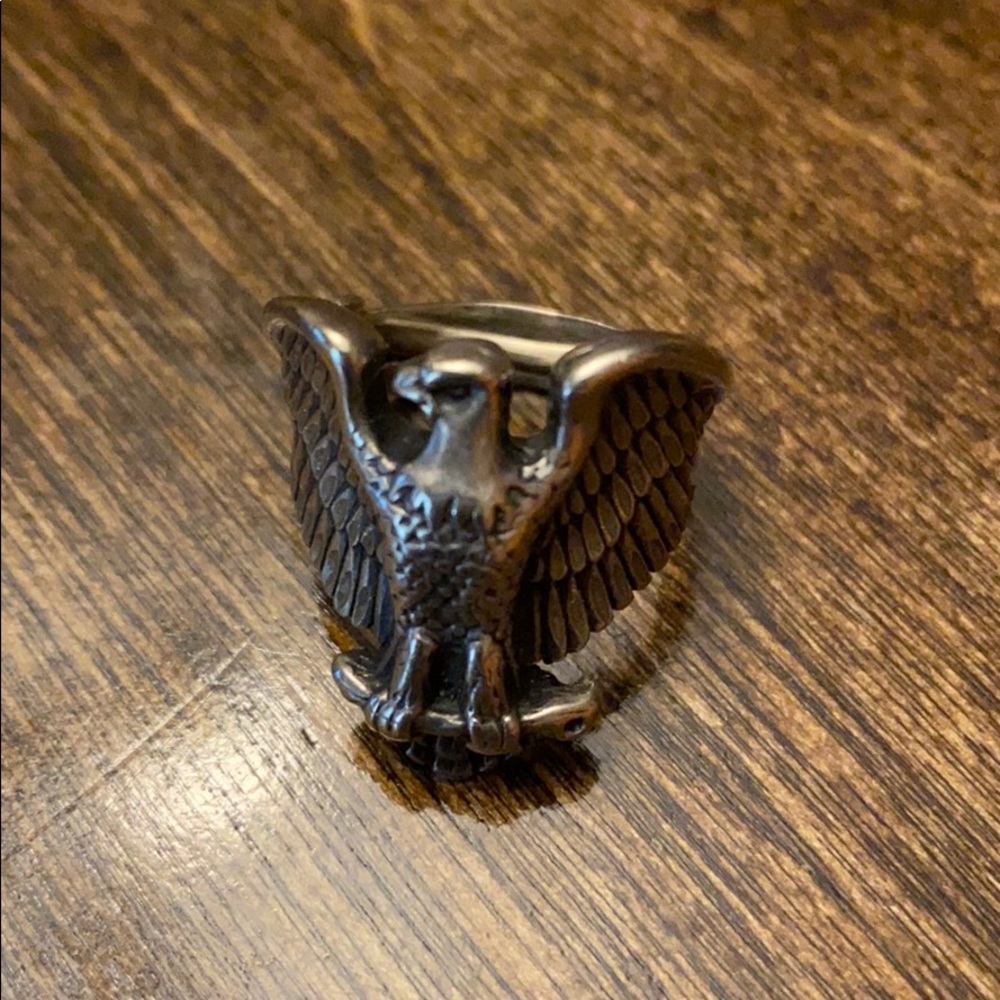Free People Vintage Silver (925)  Ring adjusted to be a size.